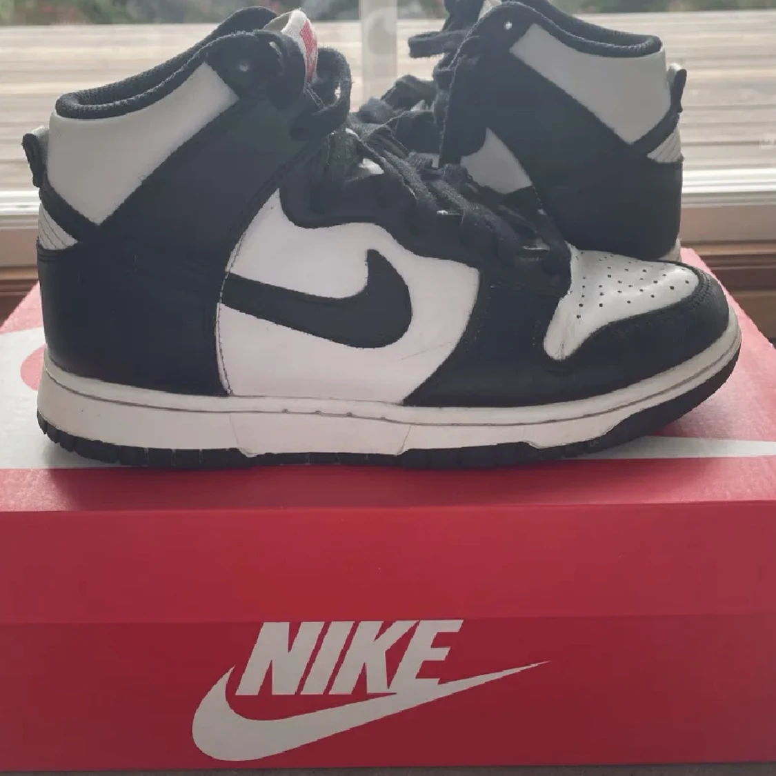 Nike dunks high panda sneakers i storlek 38 W size  - 90
