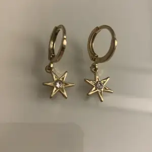 Guldiga stjärn örhängen!! Aldrig använda😽😽Köp inte via ”köp nu” funktionen 