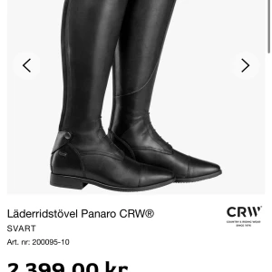 Ridstövlar  - Använda typ 10gånger så dom är i väldigt bra skick. 