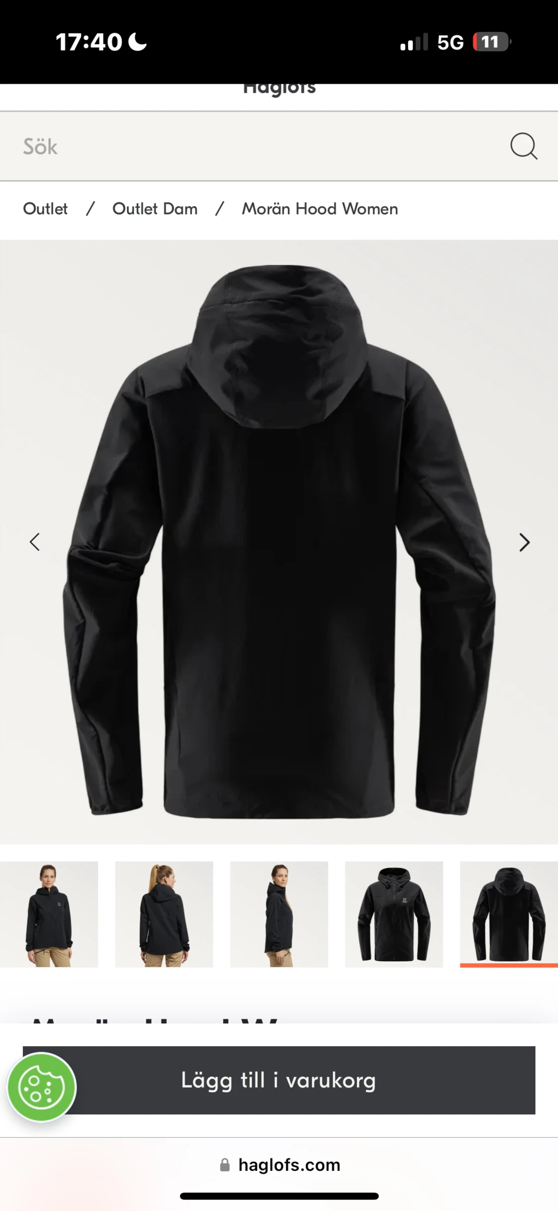 Haglöfs vindjacka - 90