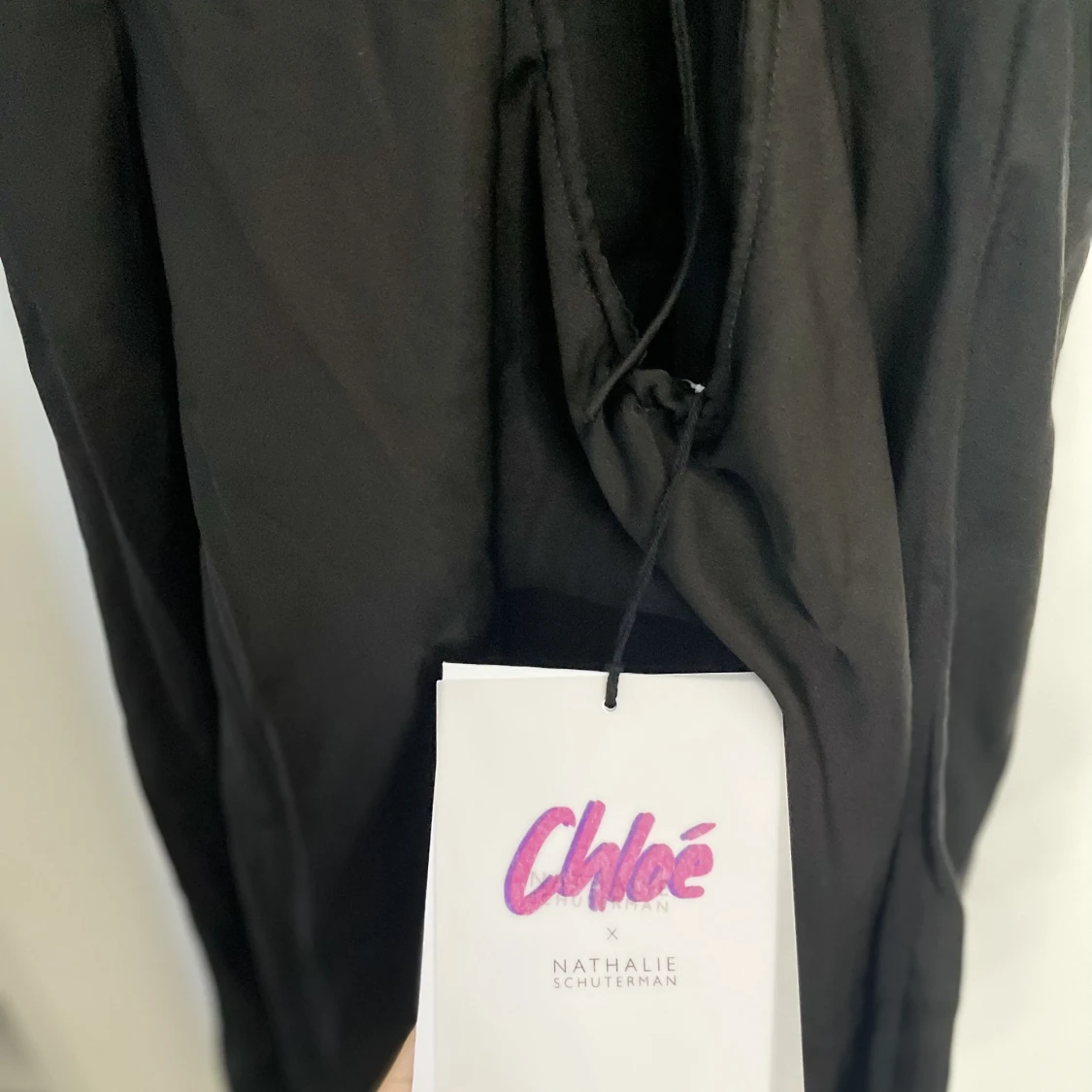 Natalie x schuterman satin mini klänning - 90