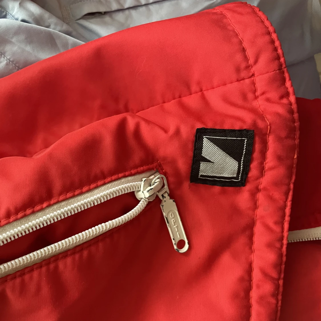 Vintage rött jacka - 91