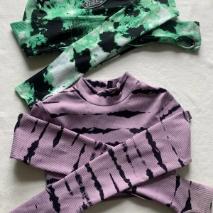 Långarmad crop top - Säljer dessa as coola tröjorna från h&m, köpte båda för 300kr men säljer för 100kr (pris kan diskuteras) dem kan säljas separat,inga defekter