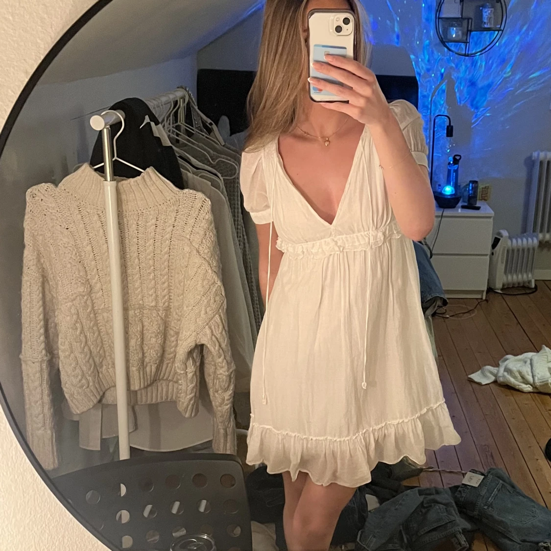 Vit klänning - 90