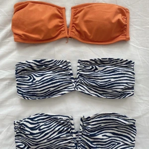Bikiniöverdelar  - Tre stycken oanvända bikiniöverdelar från H&M. Storlek 36 på alla. Ej använda! 