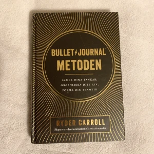 Bok - Buller journal metoden av Ryder Carrol. På svenska och ser nästan ut som ny.