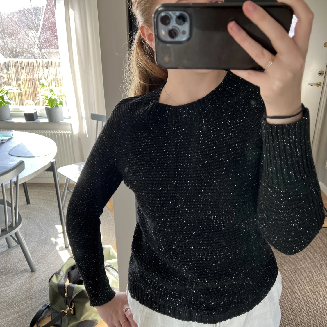 Glittrig tröja - 91