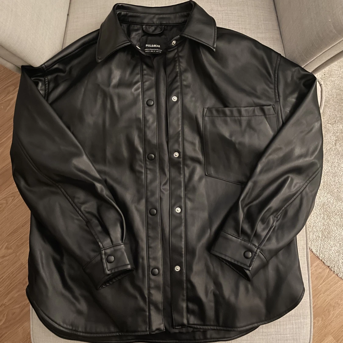 Läderjacka från Pull & Bear 