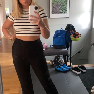 Topp från Zara - Säljer denna fina tröja ifrån Zara!! Använd några gånger men jättefint skick. Den är stretchig och i rejält material!!!