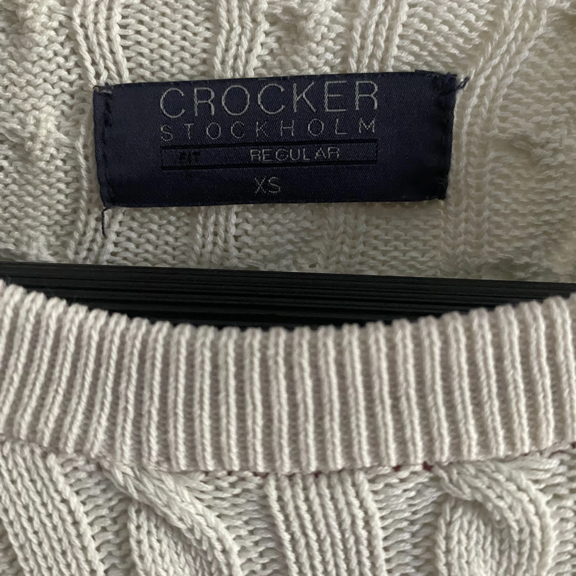 Kabelstickad tröja - 90