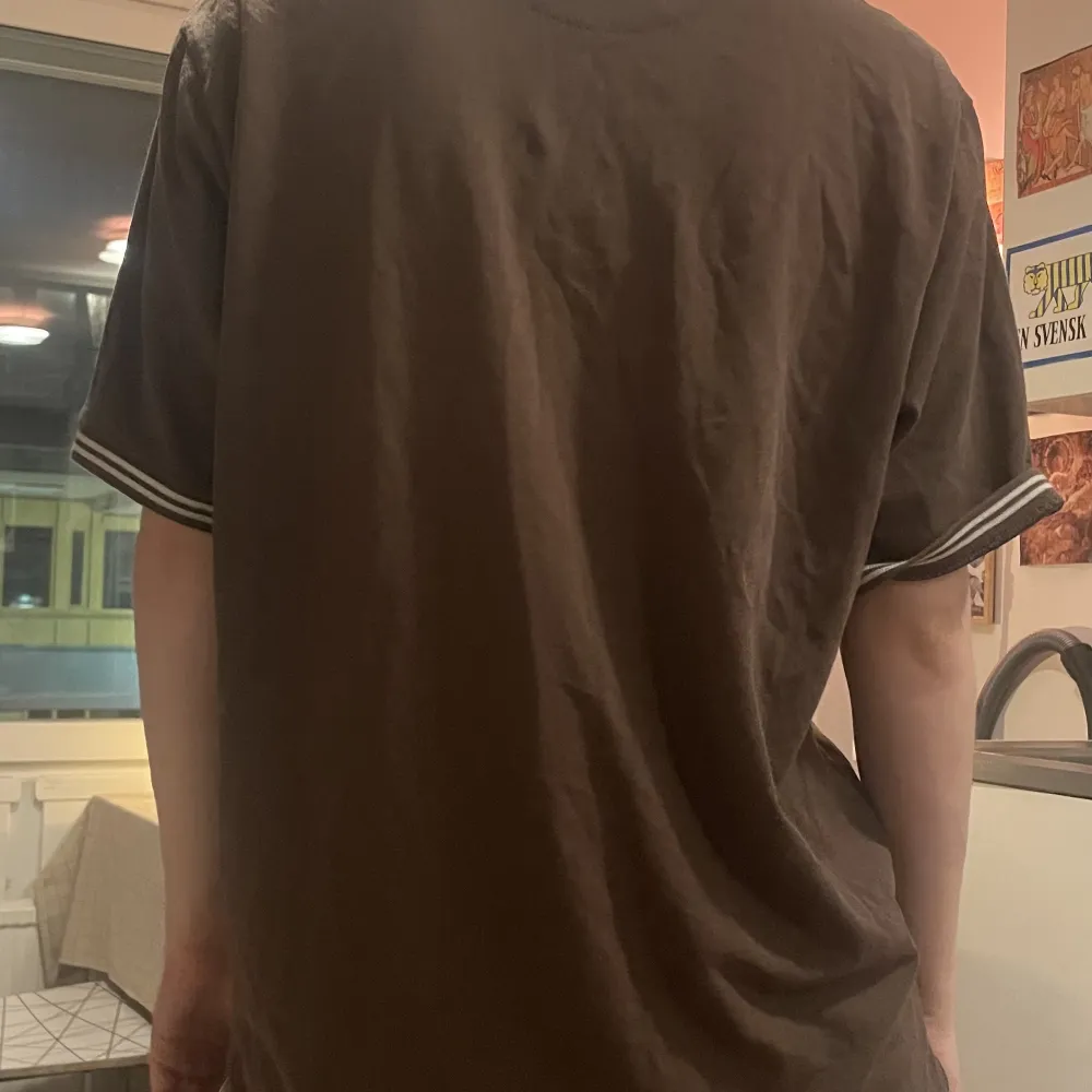 supermysig chamion-tröja i brun. Storlek M unisex. . T-shirts.