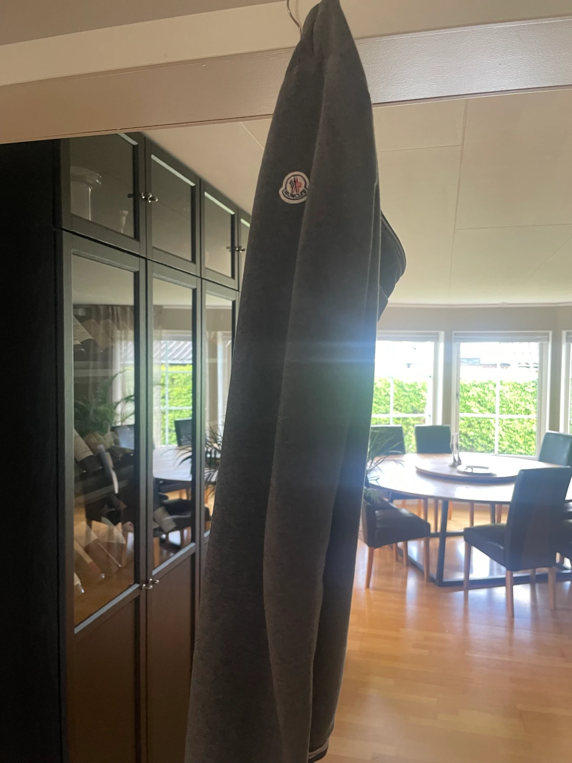 Moncler hooded down cardigan  - 90