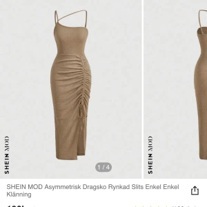 Klänning - Säljer helt ny oanvänd klänning från shein, säljer pågrund utav att jag ej tyckte den satt fint på mig. Storlek M