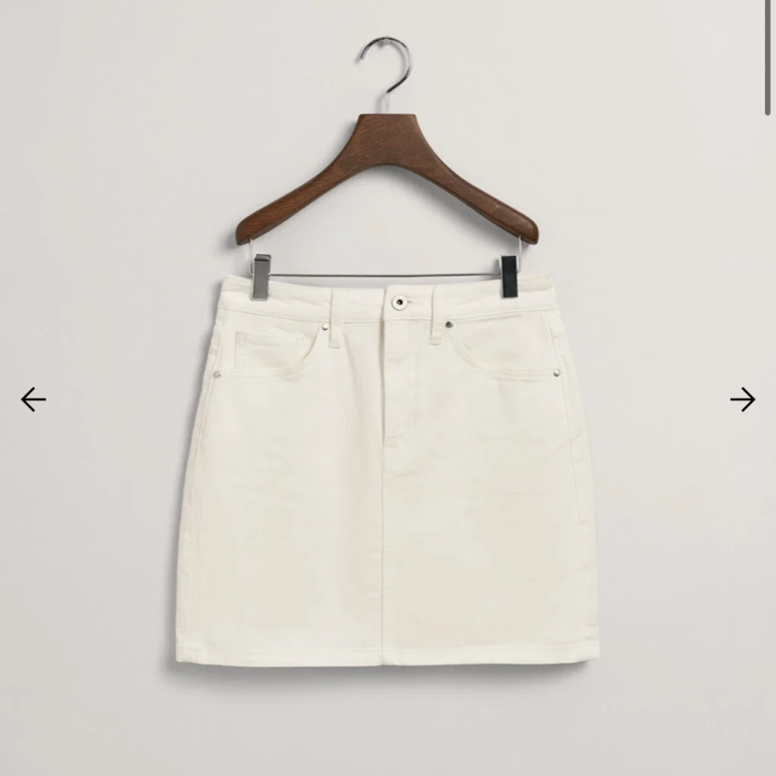 GANT Vit denimkjol 💕