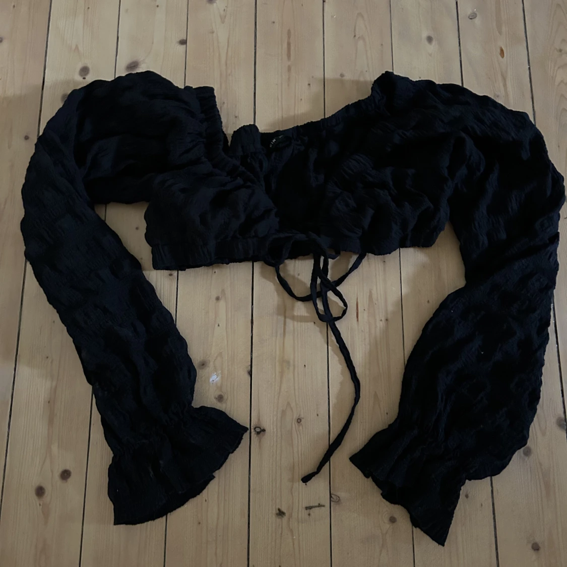 Svart långärmad topp!