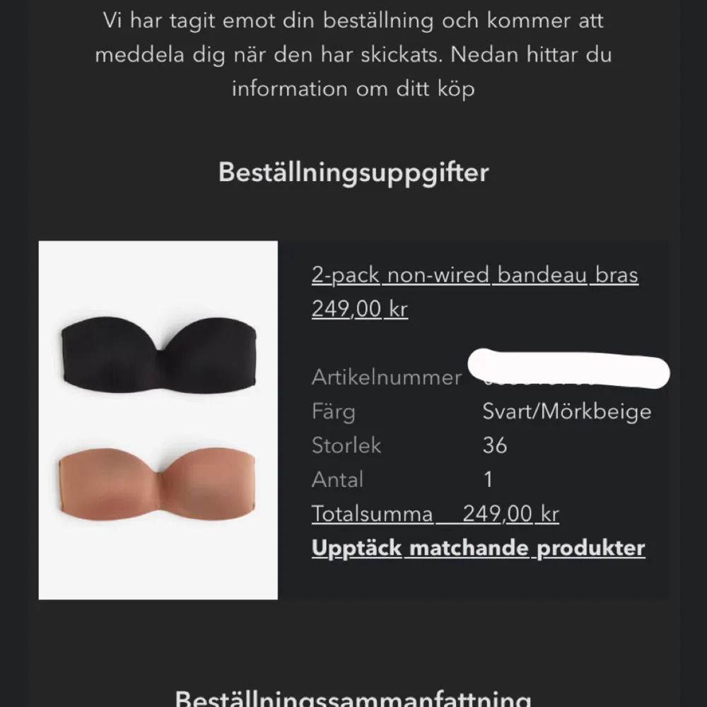 Jättefina bandeau bh’s som är oanvända, bara en är testad. Valde fel storlek. Syns inte under tröjan och sitter jättebra! 🤍 . Toppar.