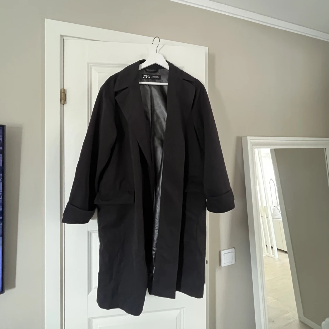 Svart Trenchcoat Zara