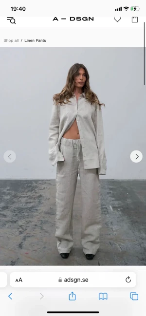 A-DSGN linnebyxor - I nyskick🩷