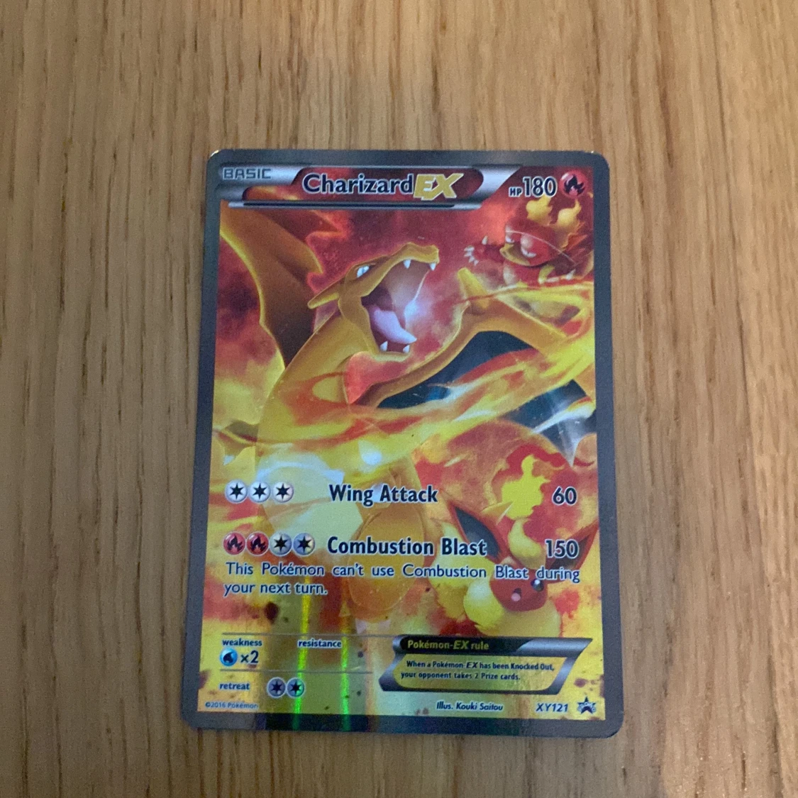 Charizard Ex 180 hp