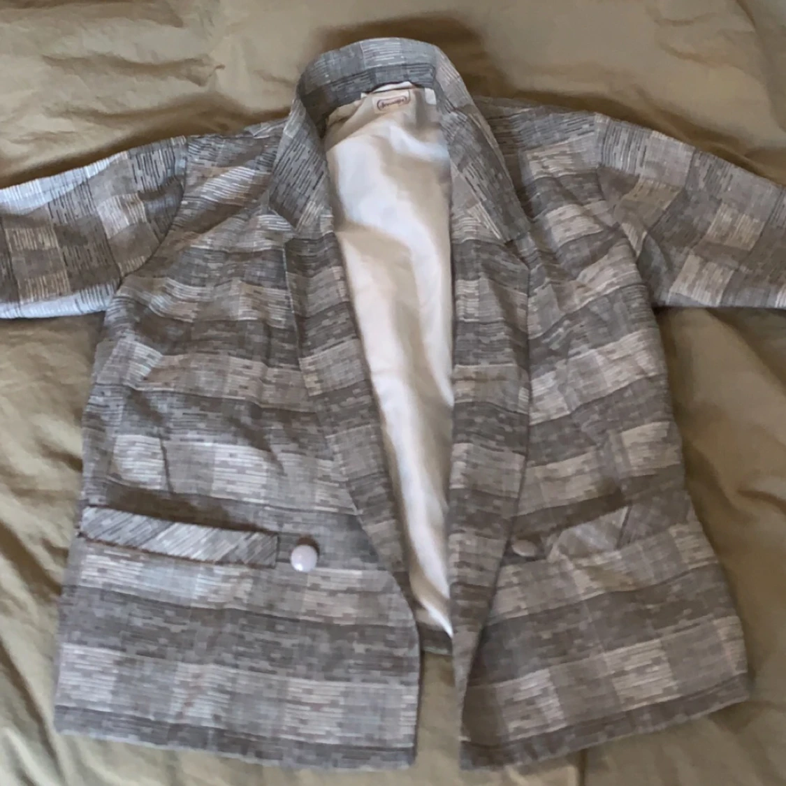 Grå kavaj i olika mönster!💕 - 90