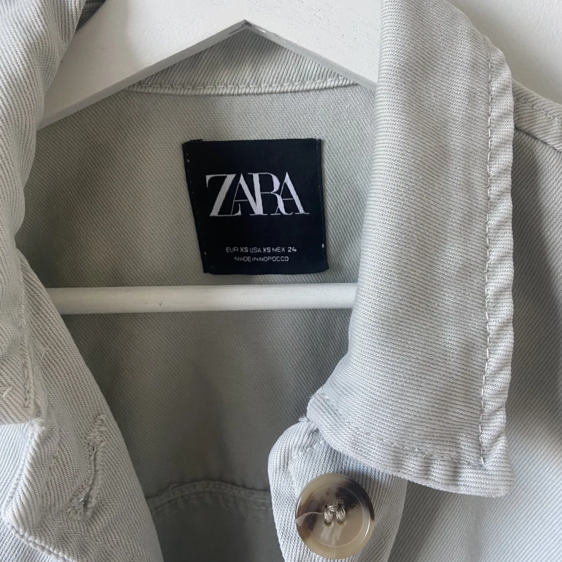 Vårig mintgrön jacka - 90