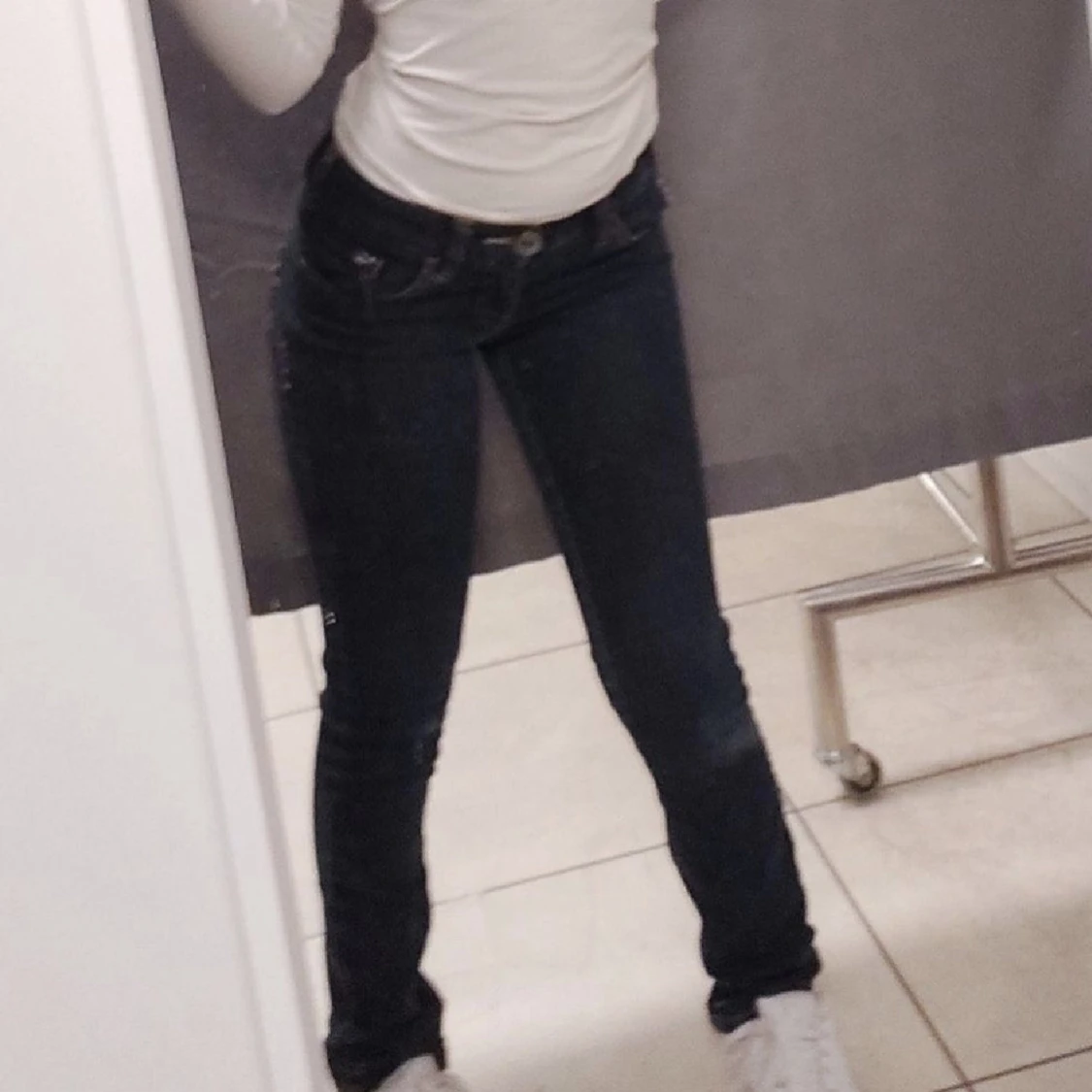 Lågmidjade jeans - 90