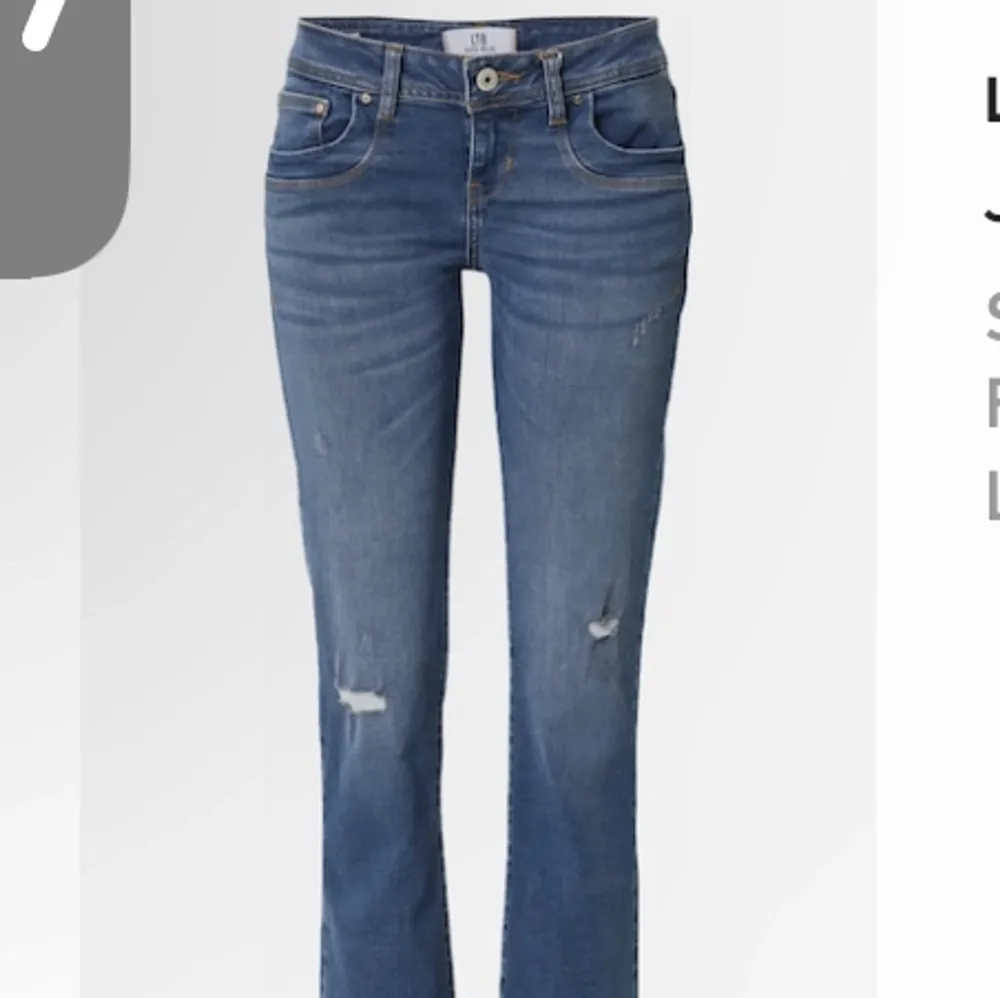 Ltb jeans som är för stora för mig. . Jeans & Byxor.