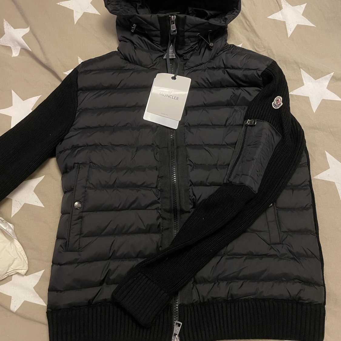 Moncler Padded Wool Hoodie