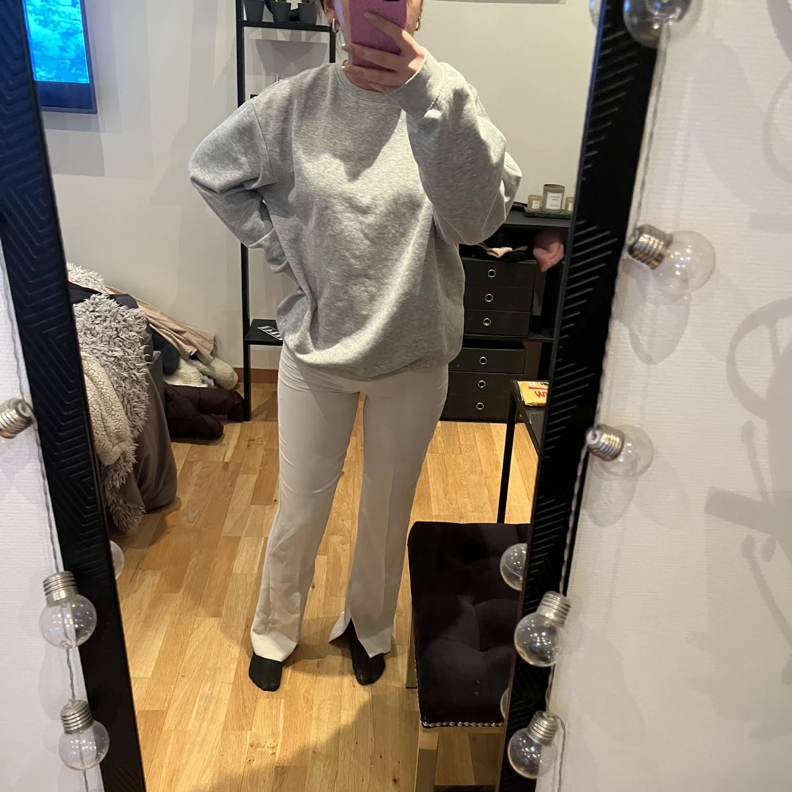 kostymbyxor med slits