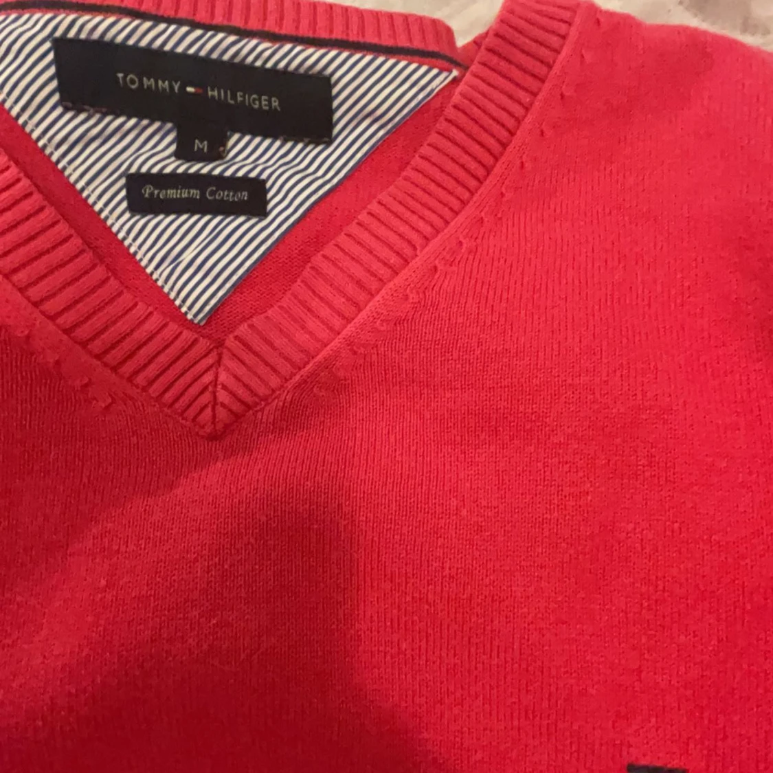 Rosa tommy hilfiger tröja 💕 - 90