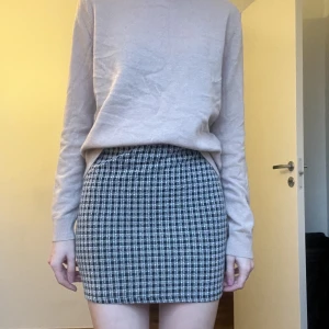 Rutig stretchig kjol från Zara - Väldigt väl använd, därav priset 