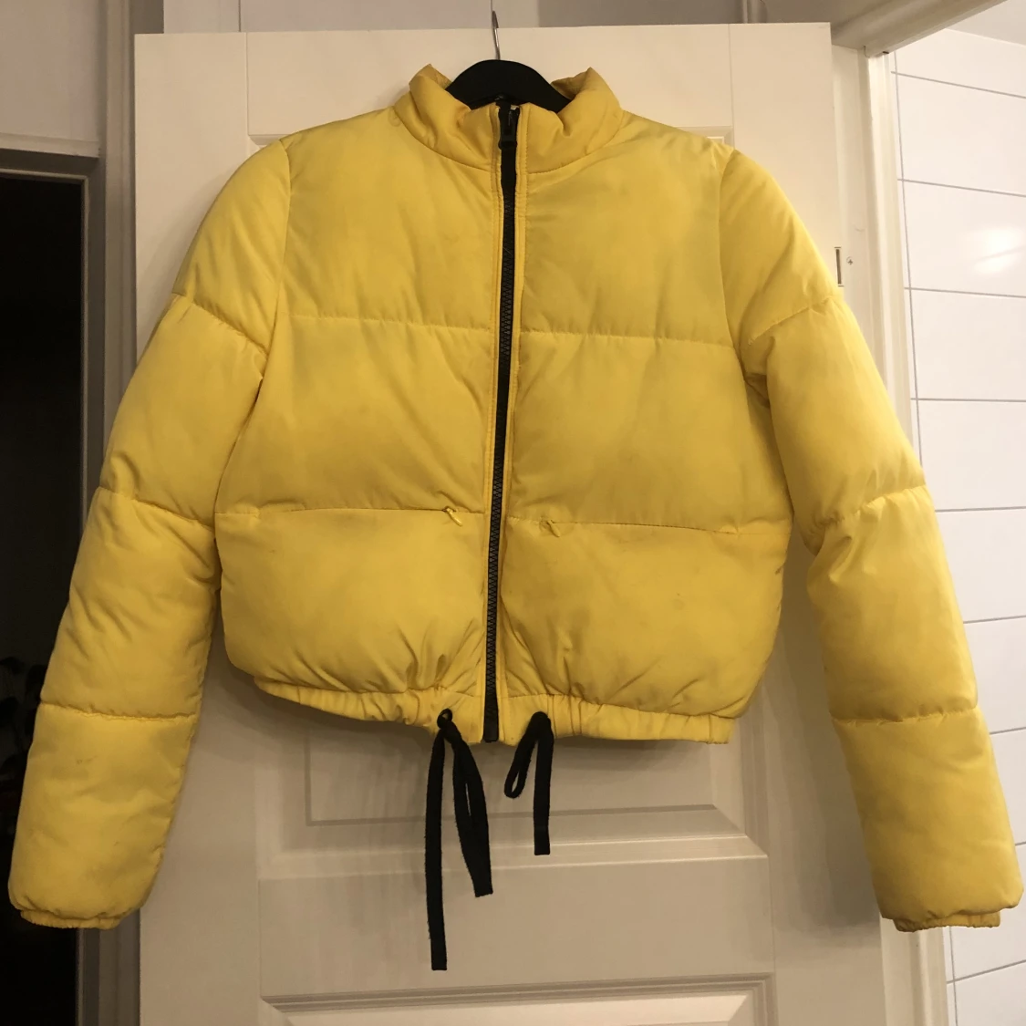 Gul vinter/höst jacka