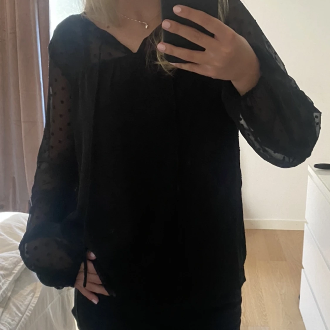 Svart blus