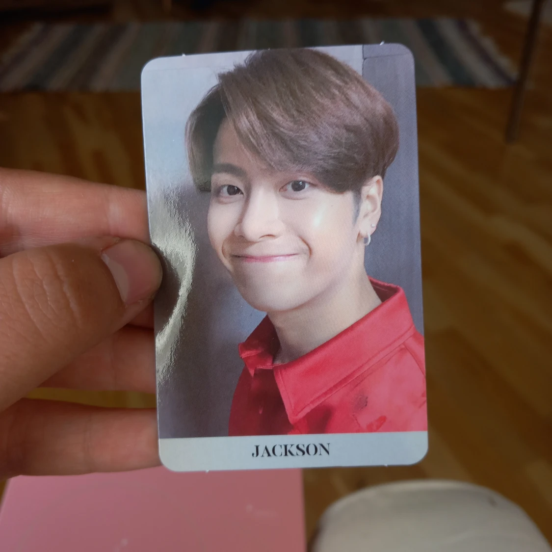 KPOP GOT7 'Spinning Top' Jackson photocard 