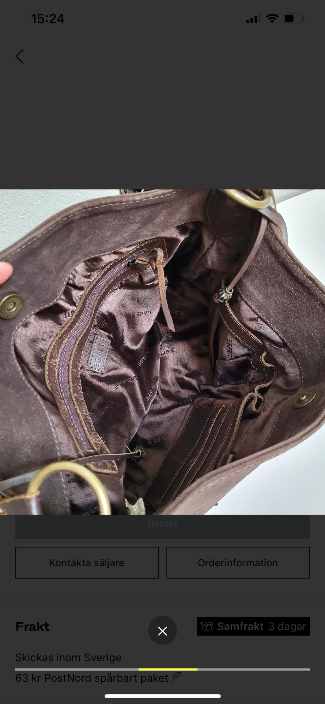 Brun Bohemisk Väska - 90