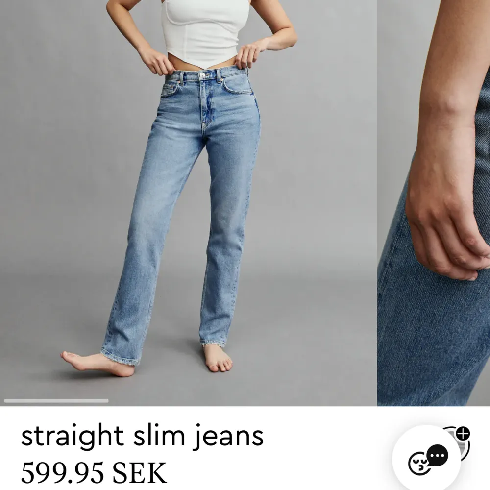 Gråa jeans från Gina tricot som aldrig är använda. Jag haft haft jeansen i ett tag men helt änkelt glömt bort att dom finns, o nu är dom alldeles för tighta. Jeansen är midrise men på mig sitter dom ganska lågt nere, skulle säga lågmidat. Jeans & Byxor.