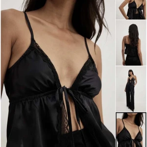 Svart topp  - Oanvänd svart topp från nakd. Passar 36/38