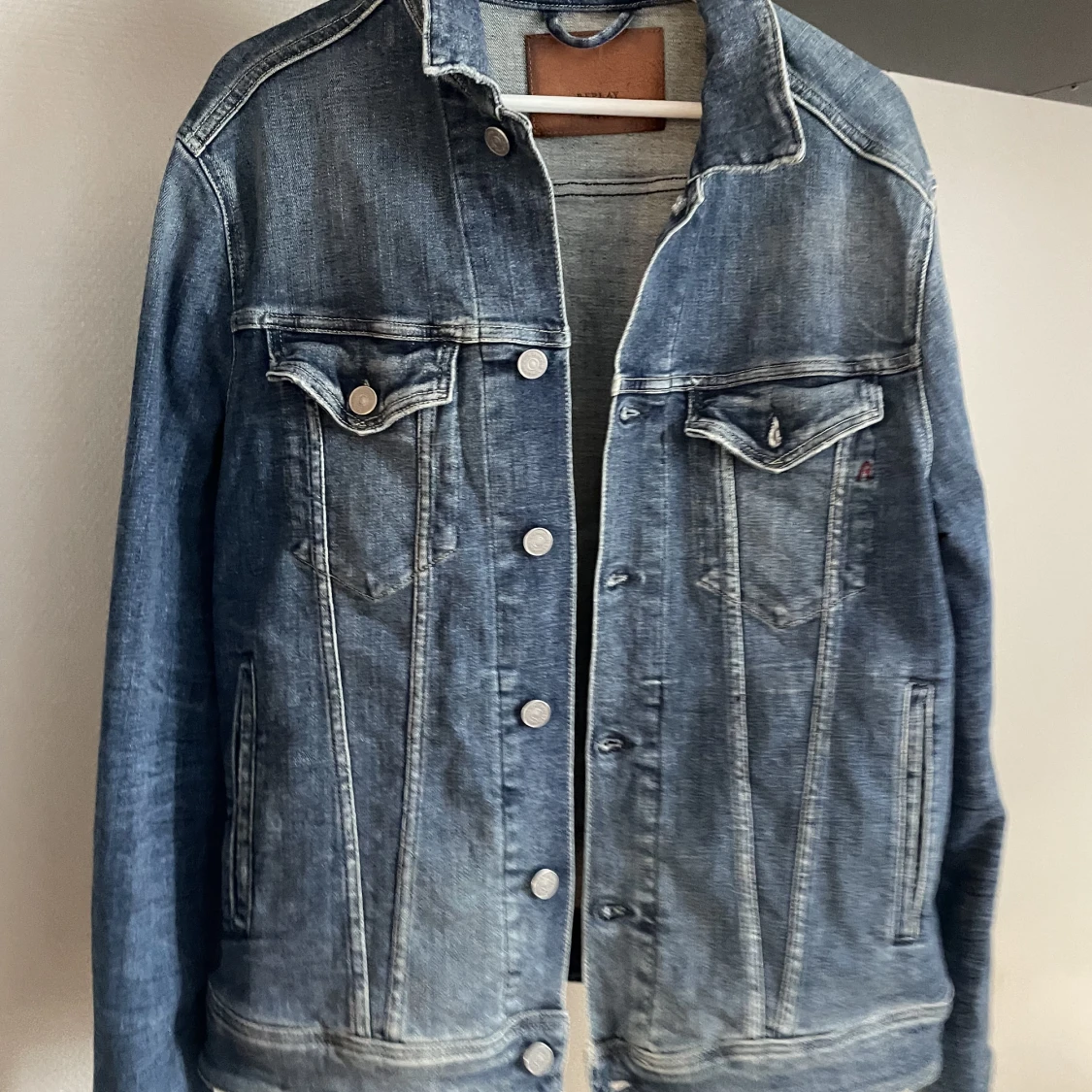 Oversized jeansjacka