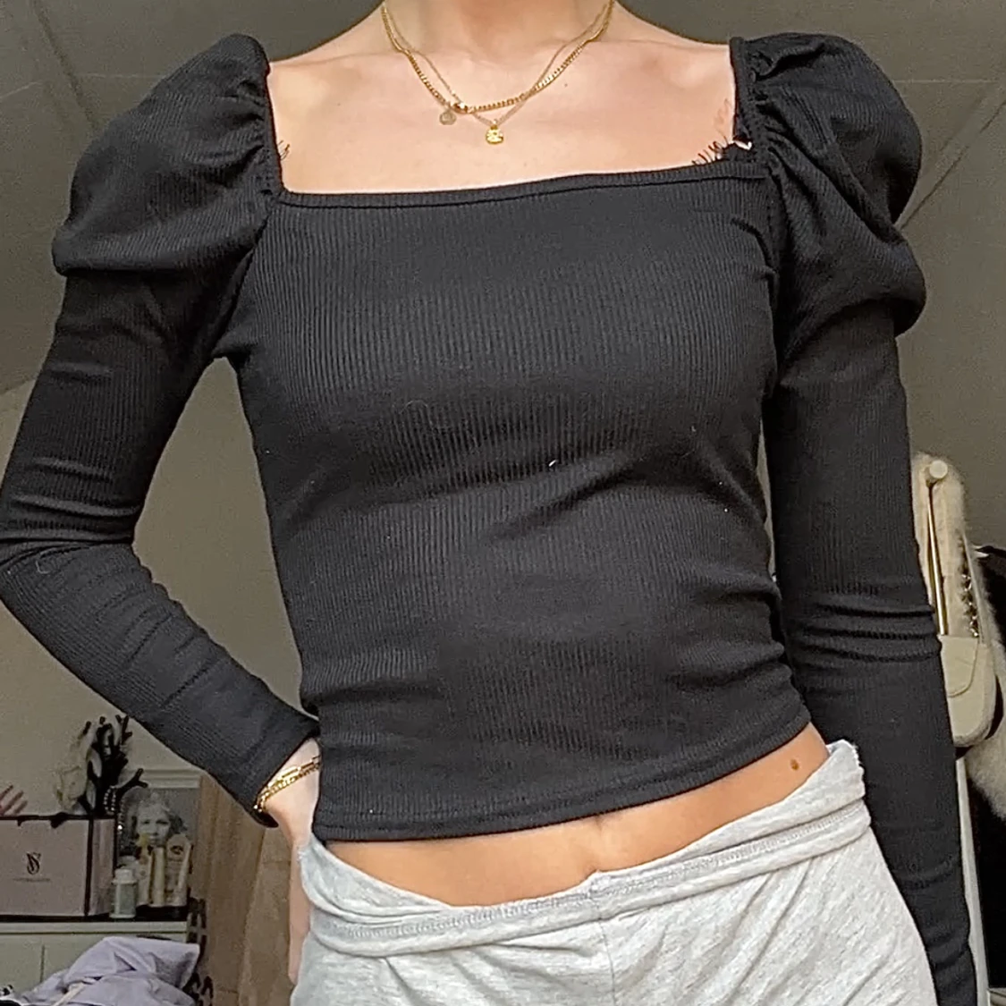 Långärmad topp - 91