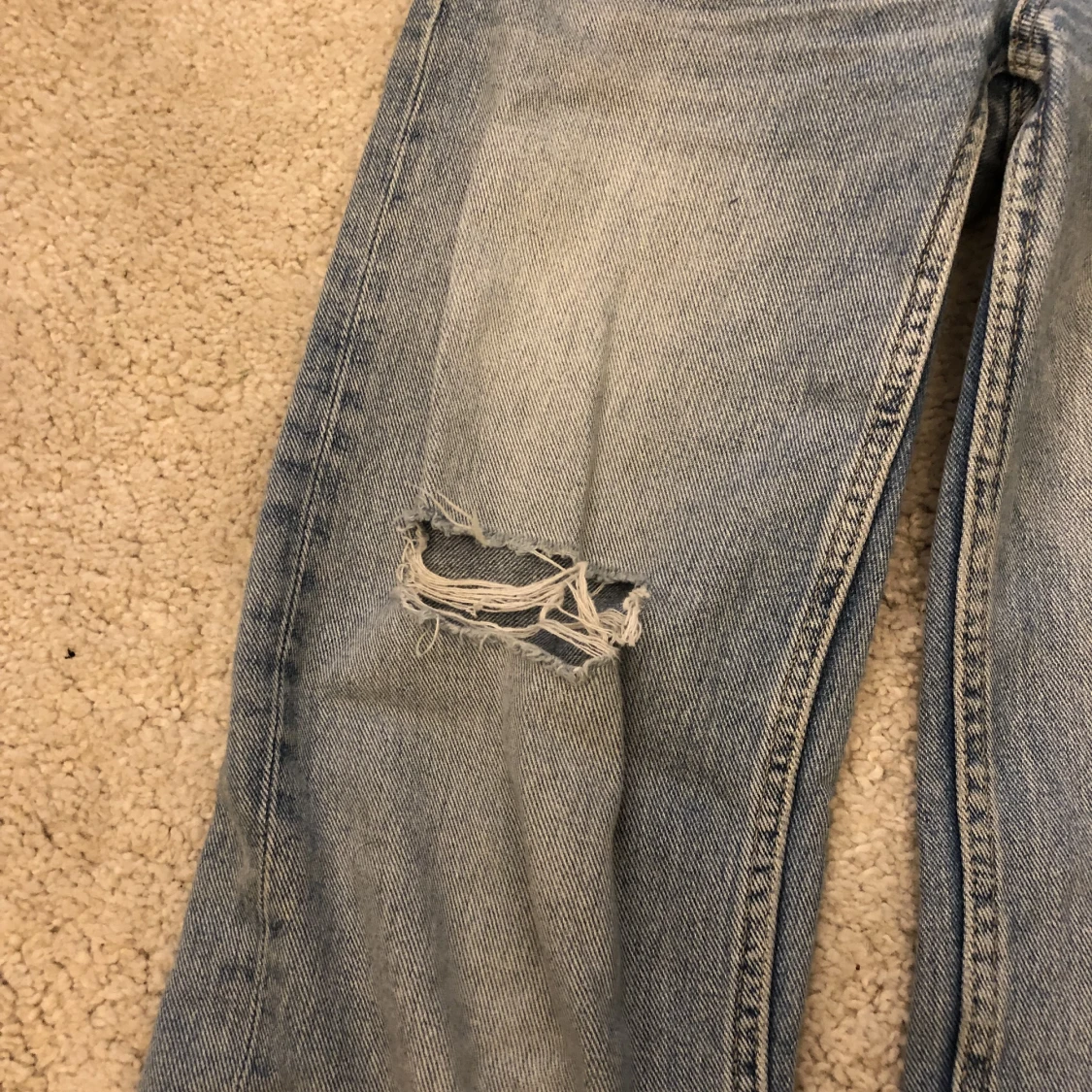 Ljus blåa jeans - 90