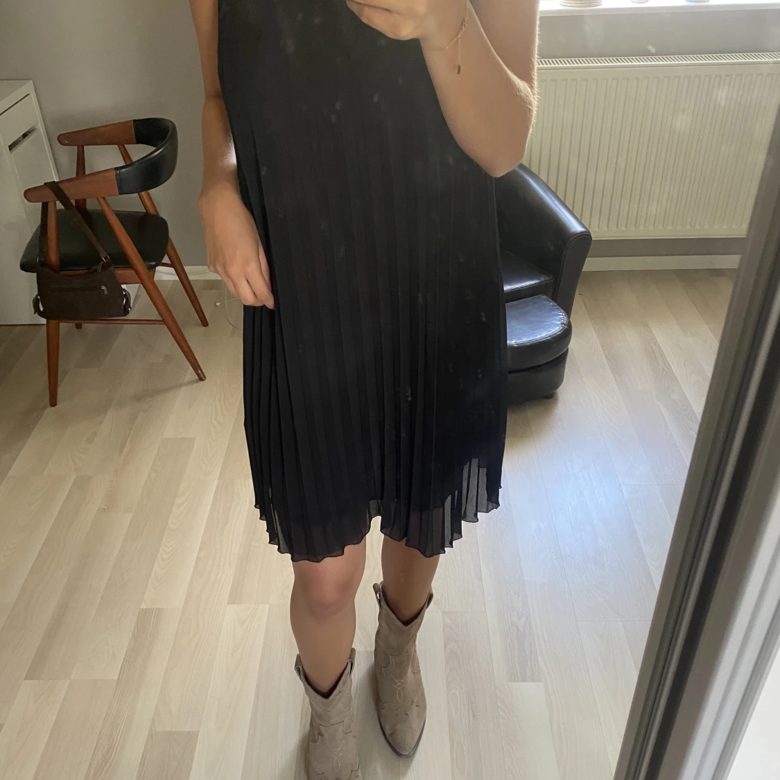 Halterneck klänning