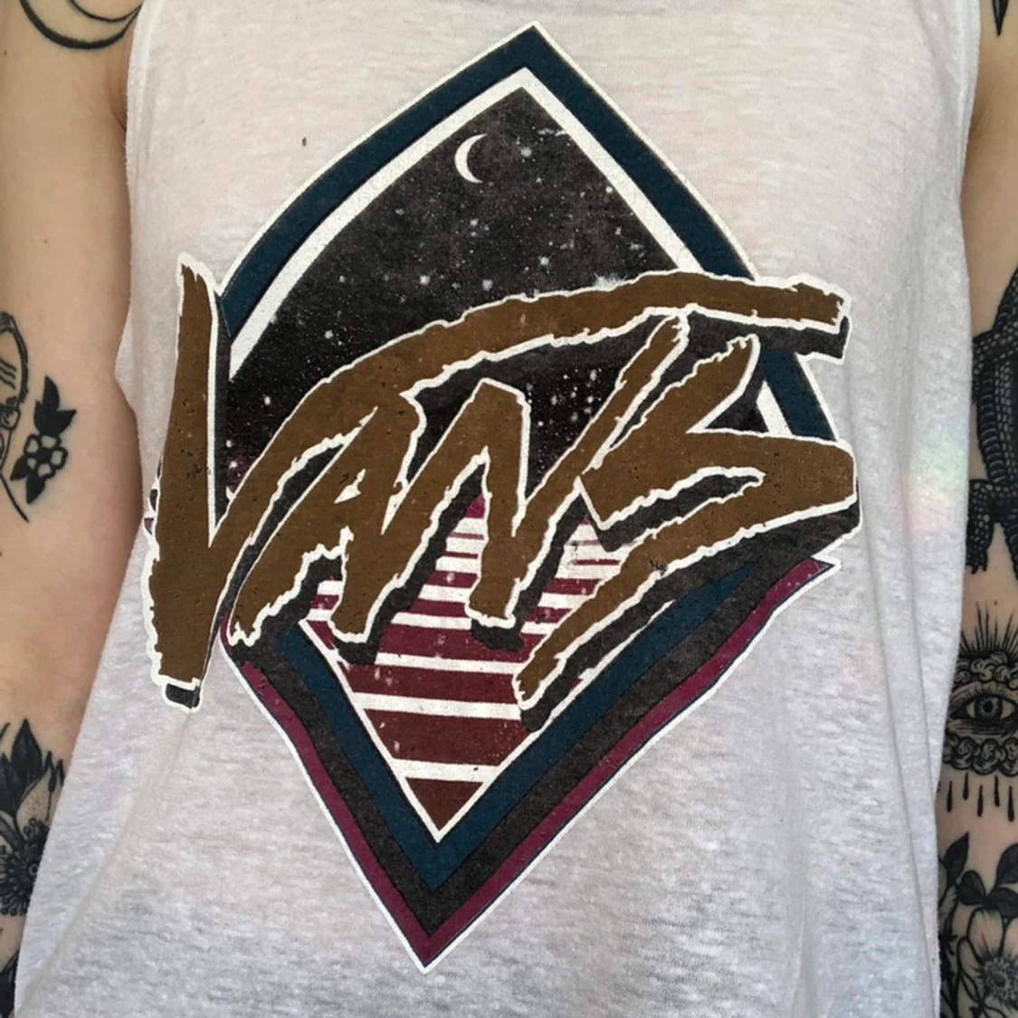 Vans retro logo linne  - 90