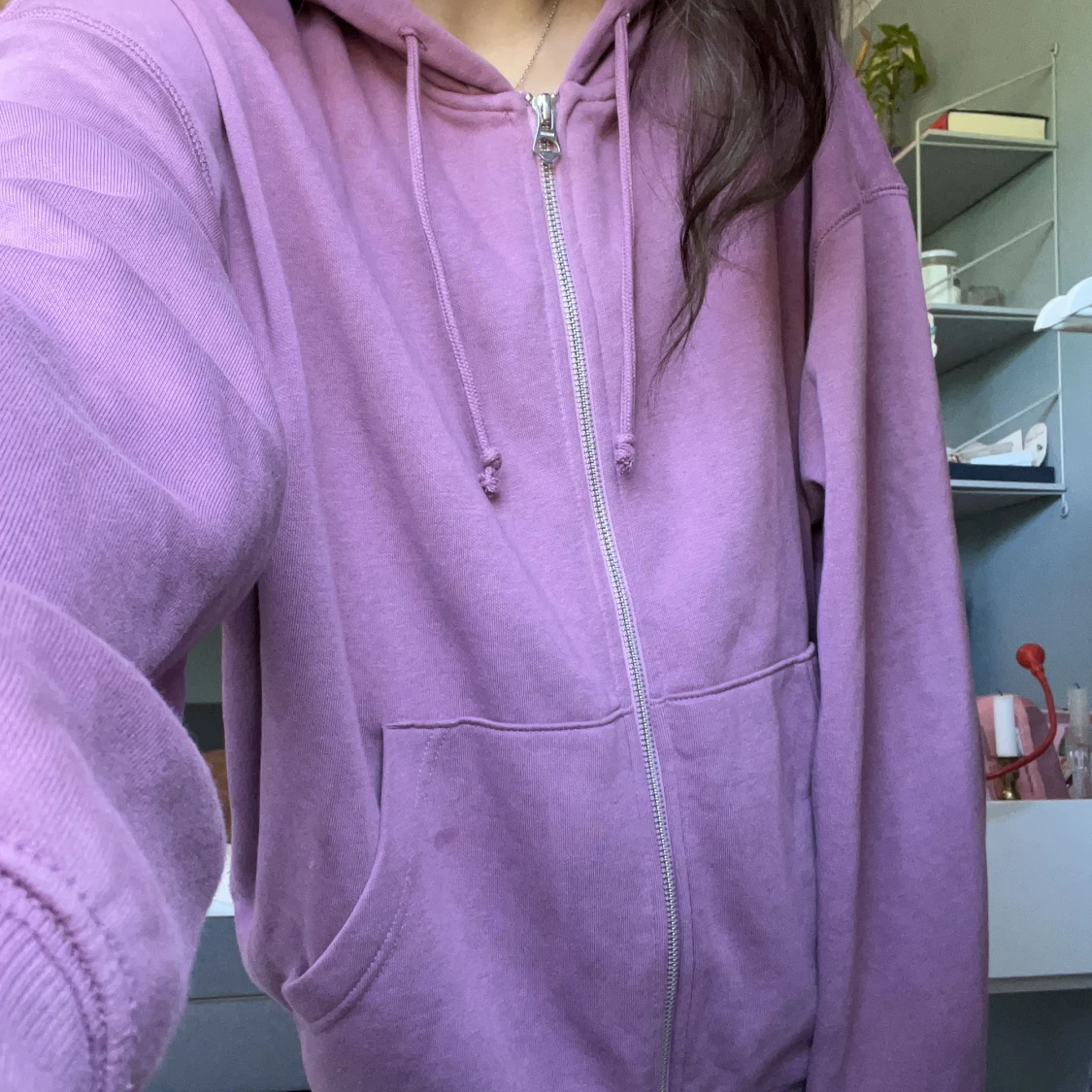 Lila zip hoodie - 90