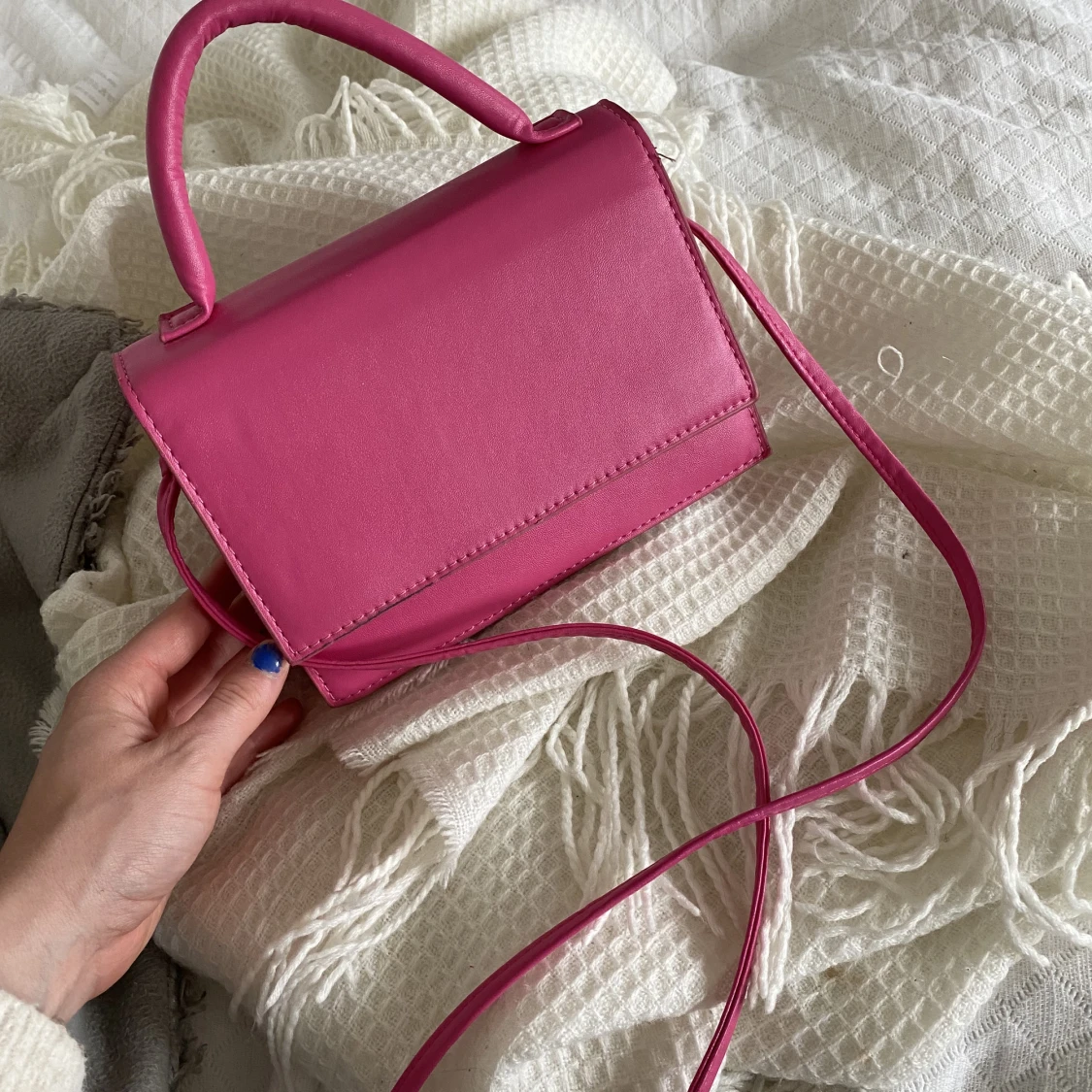 Rosa handväska - 90