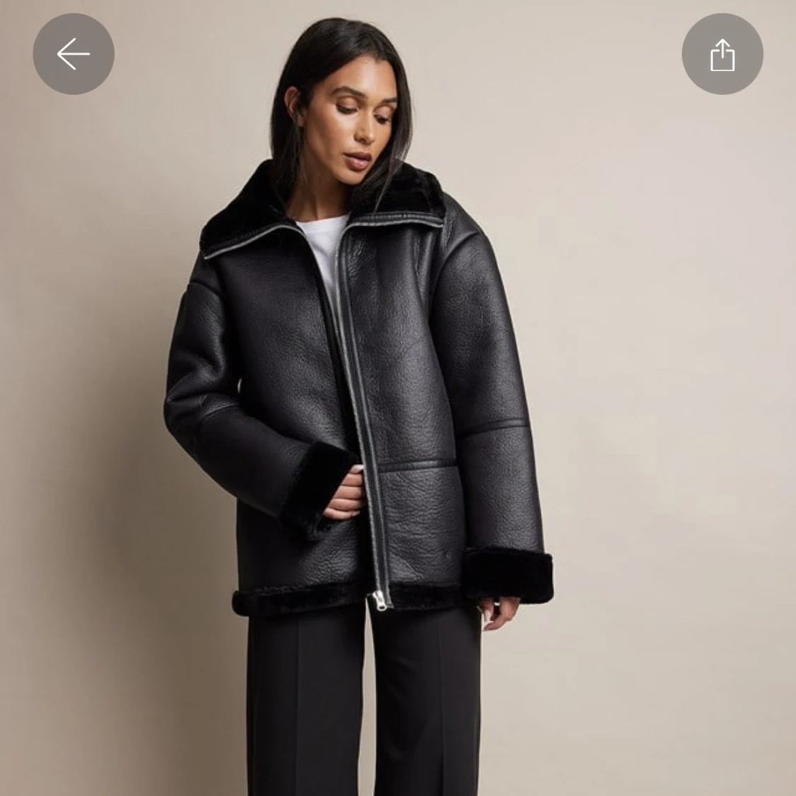 ”Pilot jacka ” från NA-KD som endast testats hemma🌈⚡️  - 91