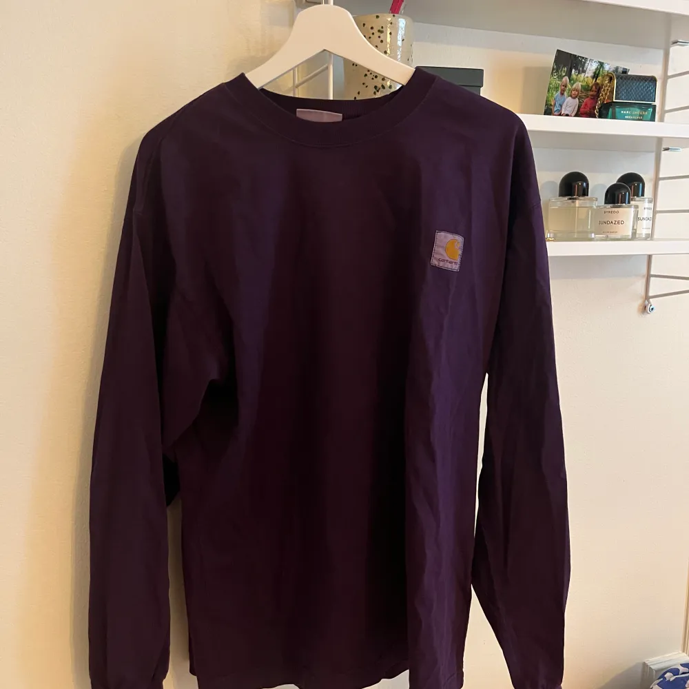 Sweatshirt från Carhartt WIP som endast är använd 1 gång. Storlek M i oversize herrstorlek så passar allt från S-L/XL. . Tröjor & Koftor.