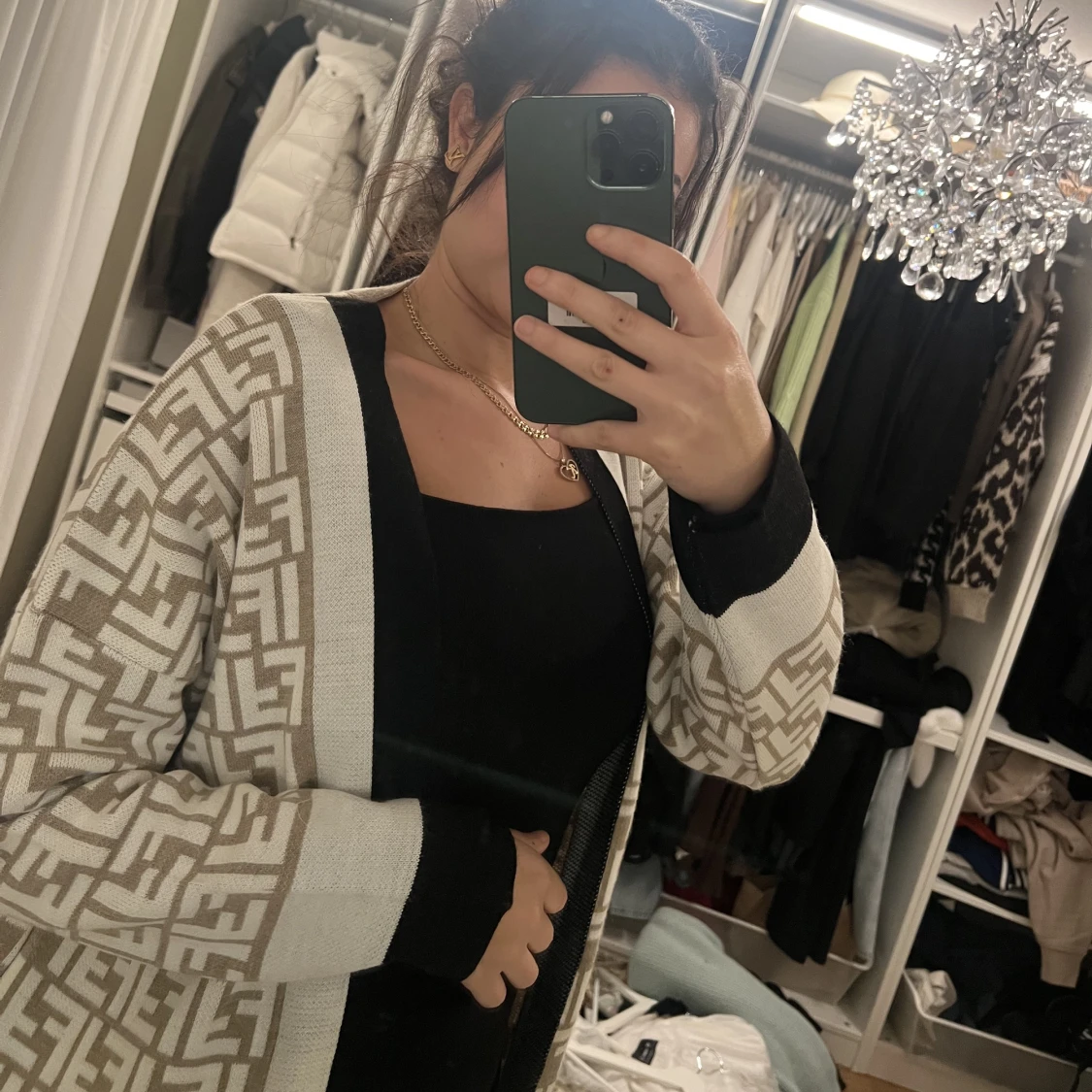 Lång Fendi cardigan 