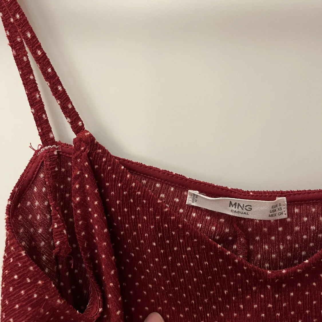 Mörkrött linne - 91