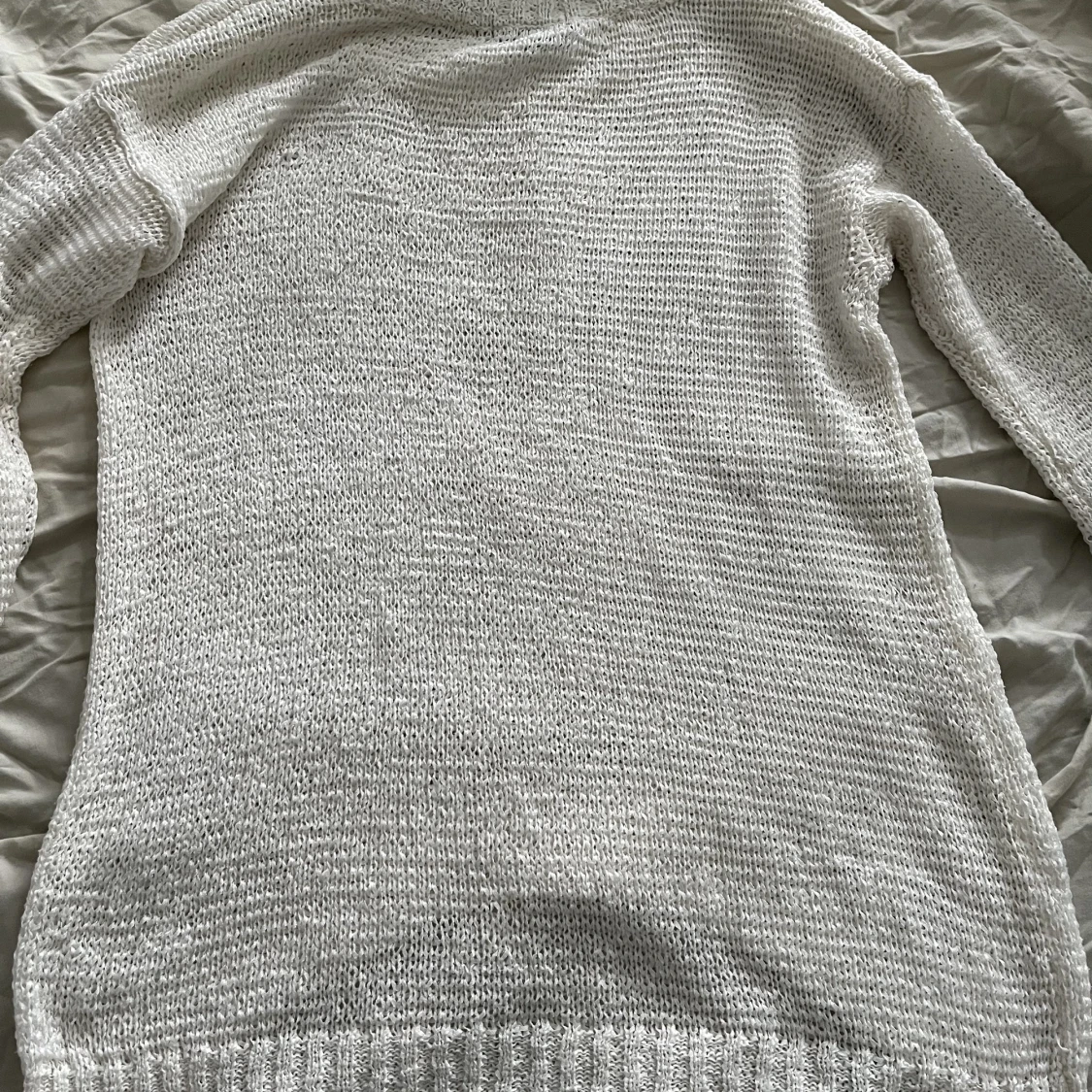 lång virkad tröja - 90