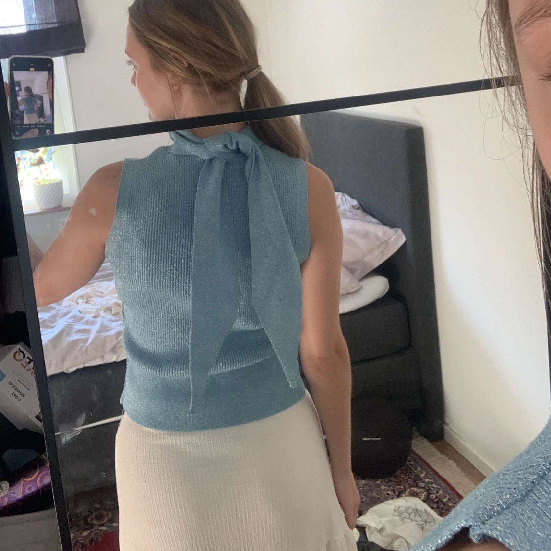 Glittrig festtopp - 90